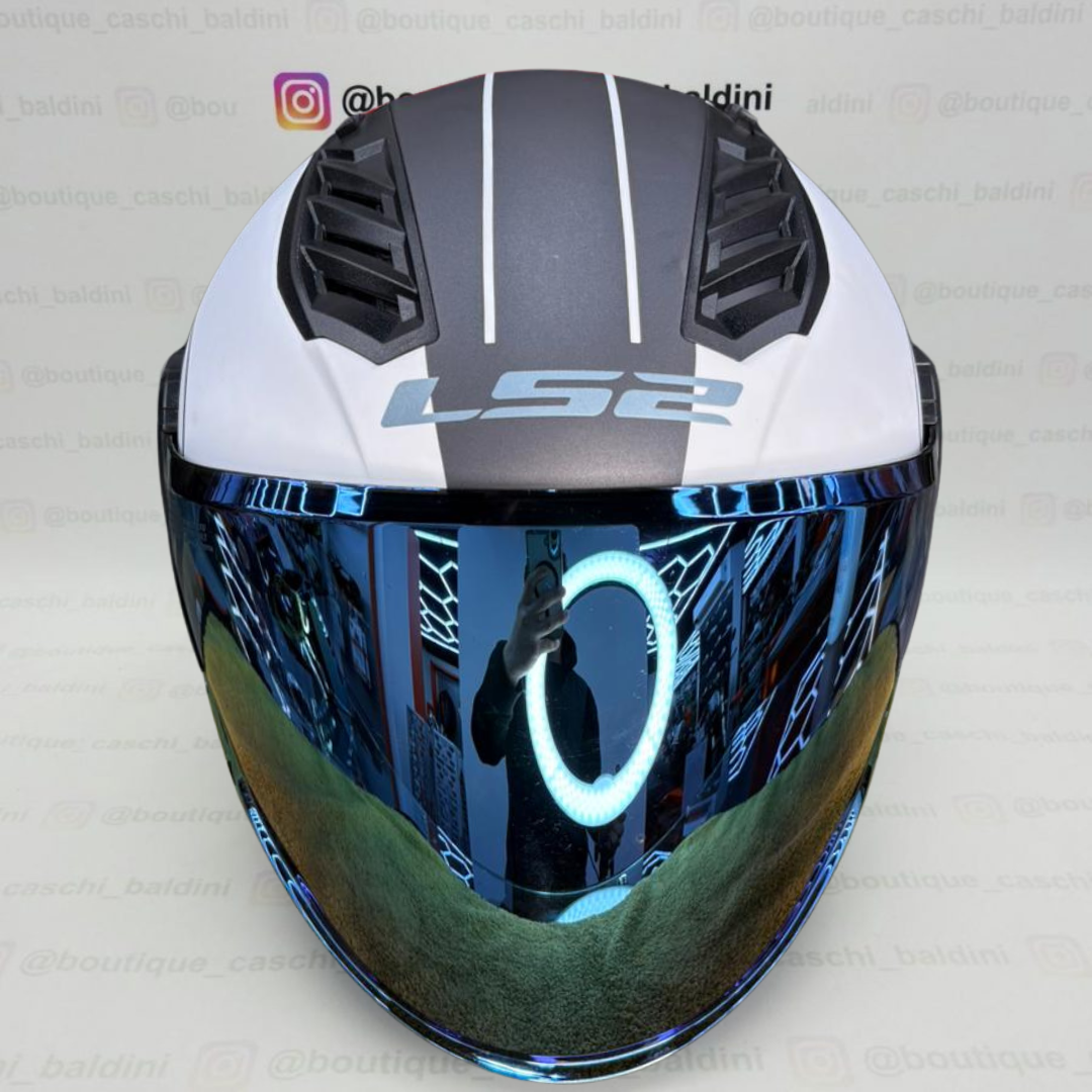 LS2 AirFlow 2-II OF616 Cover Grey Blue
