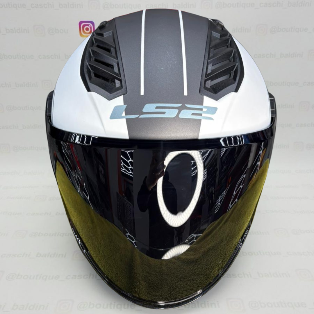 LS2 AirFlow 2-II OF616 Cover Grey Blue