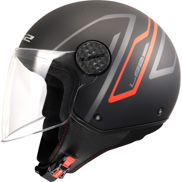 LS2 OF OF558 SPHERE LUX II MINIM BLACK RED
