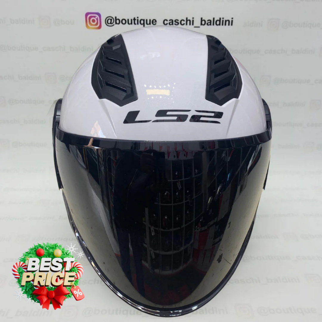 LS2 AirFlow II Gloss White