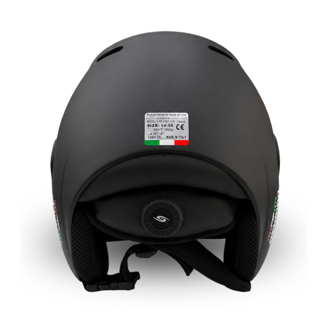 Casco Duraleu uso sportivo Matt black