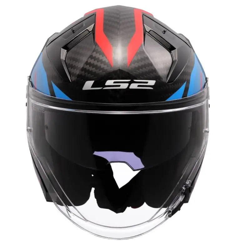 Ls2 OF603 Infinity II Carbon Urus Blu red