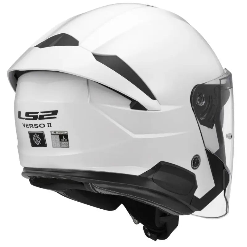 LS2 Jet LS2 OF618 Verso II Solid Gloss white