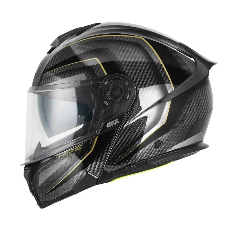 Givi Modulare Reversibile Givi X.50 Carbon Nero Oro Lucido