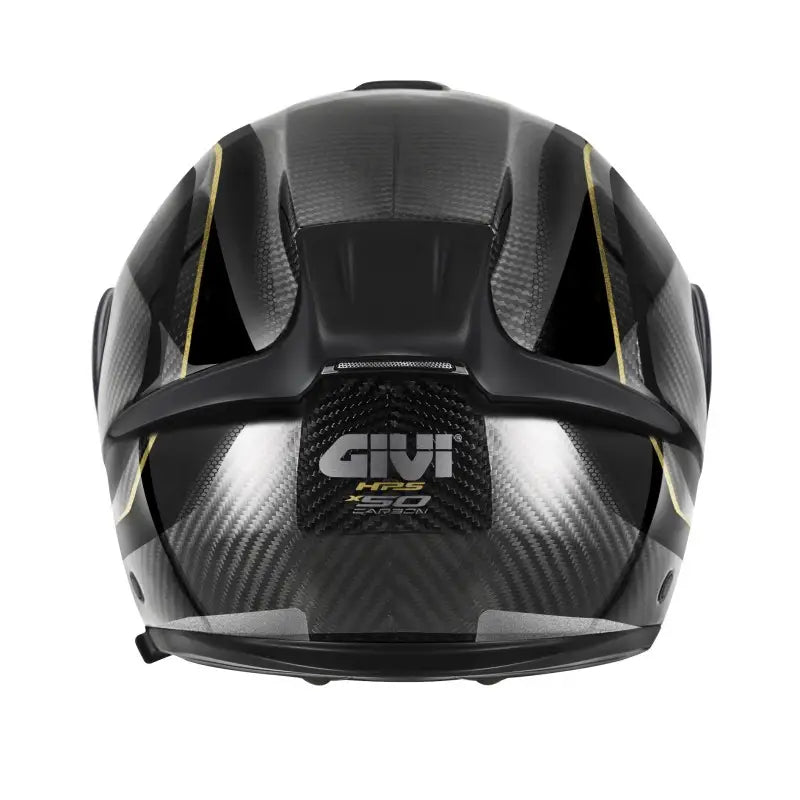 Givi Modulare Reversibile Givi X.50 Carbon Nero Oro Lucido