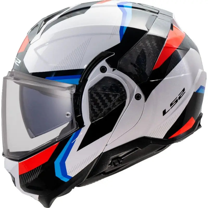 Ls2 FF910 Advant II Triple White Blu Red