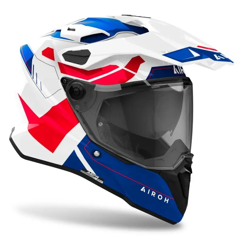 Airoh Commander 2 Reveal blue red gloss