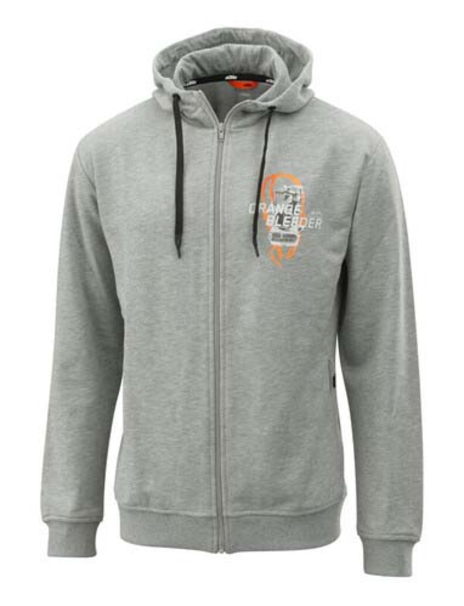 ORANGE FLUIDS ZIP HOODIE KTM 3PW24002750