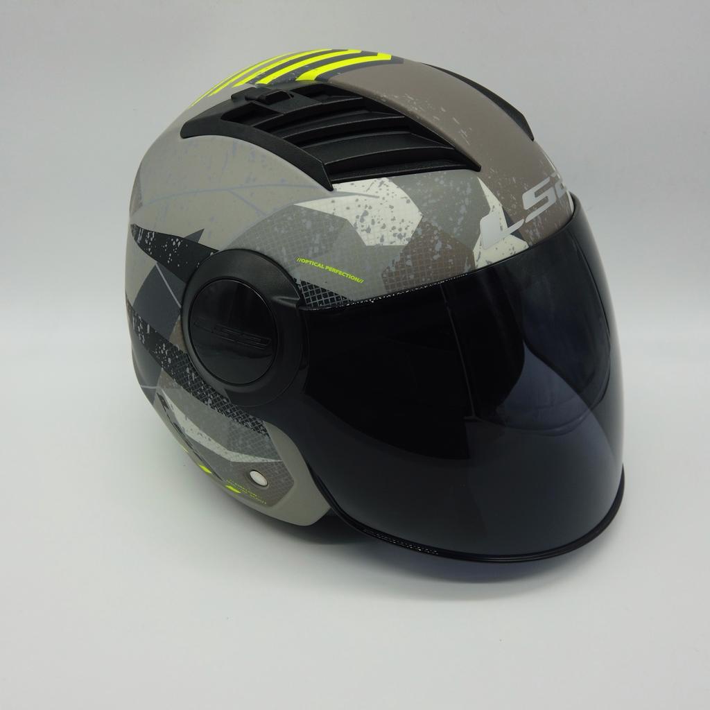 LS2 Casco Moto Of562 Airflow Nero Opaco - Jet In Policarbonato | Interno Sfoderabile E Lavabile - Foto 2