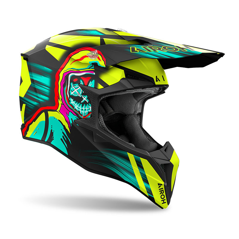 AIROH Waaap Cyber Yellow Matt