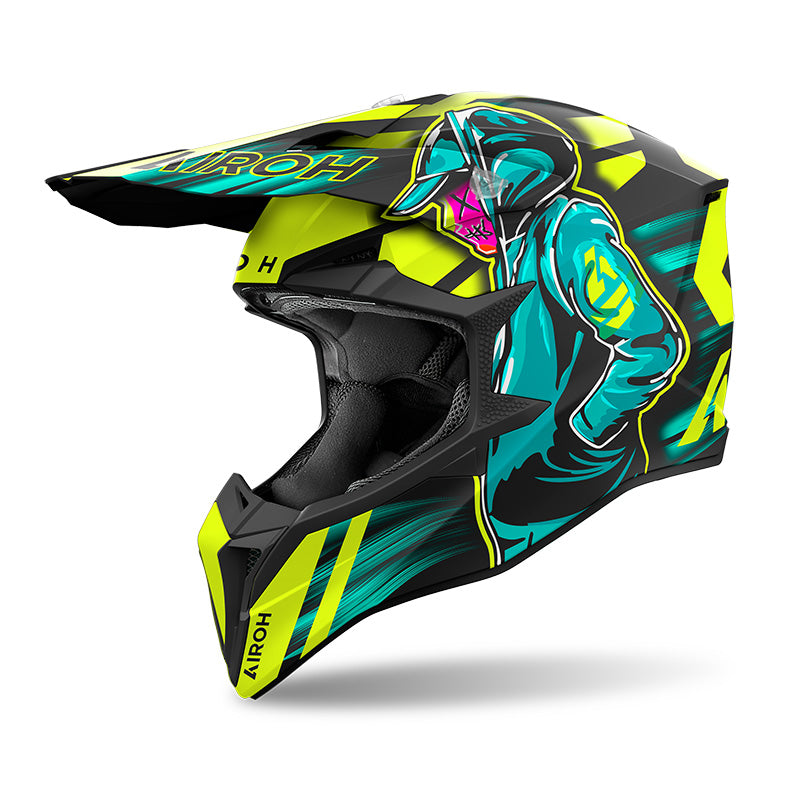 AIROH Waaap Cyber Yellow Matt