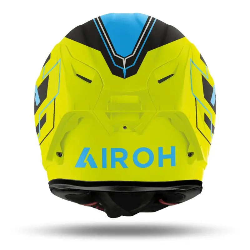 AIROH GP550 S CHALLENGE blu giallo opaco