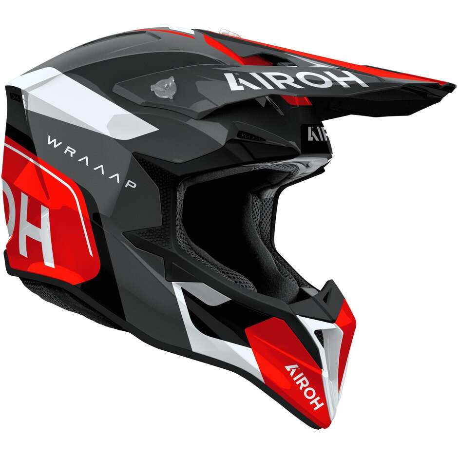 AIROH Waaap Conquer Red Gloss