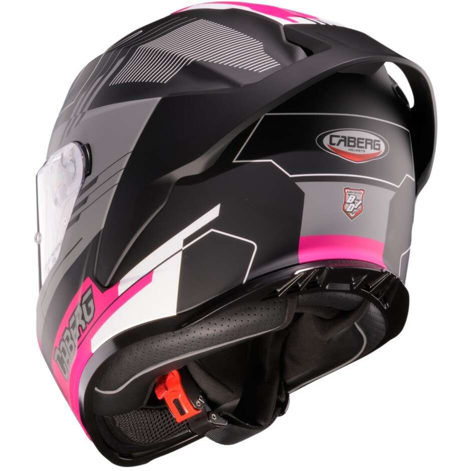 Caberg ROXTER colt matt black fuchsia white