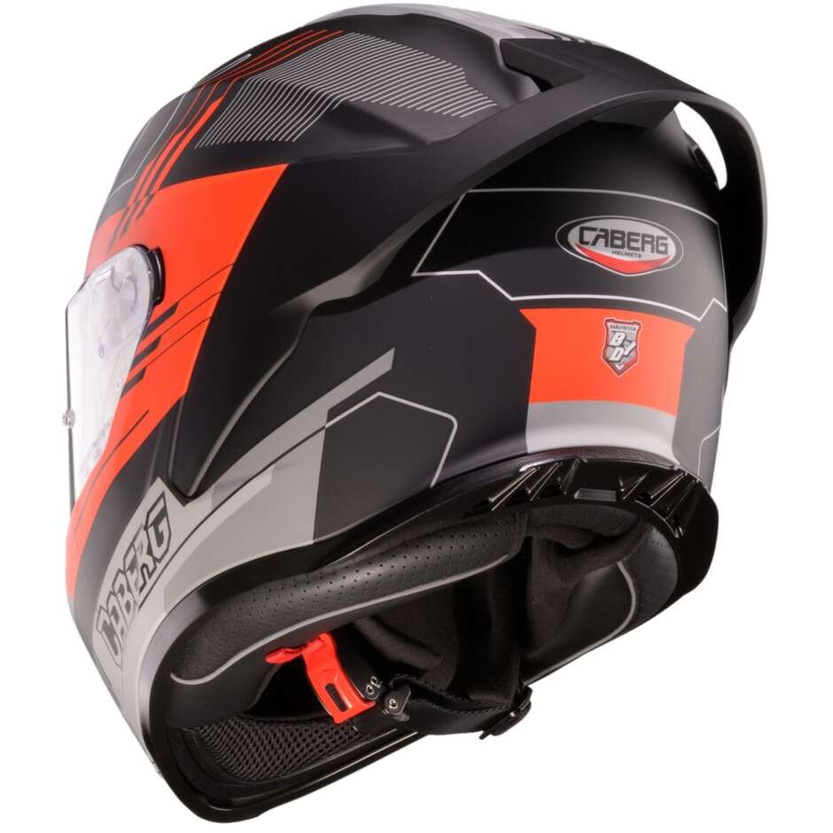 Caberg ROXTER colt matt black red fluo grey
