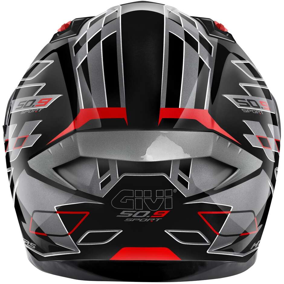 Givi 50.9 Assault Nero titanio rosso