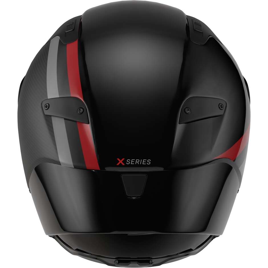 Nolan X-804 RS GEMINI 364 Carbonio Nero Rosso Antracite Lucido