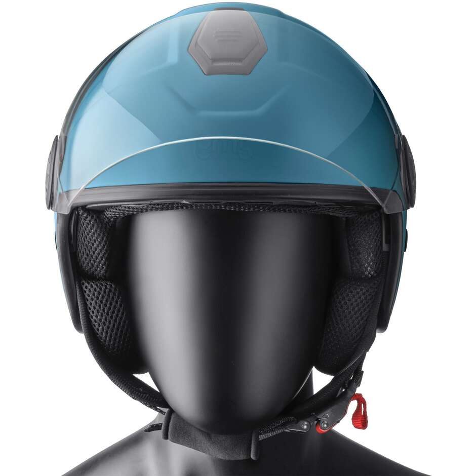Casco Moto Jet Gms Gelato Mirtillo