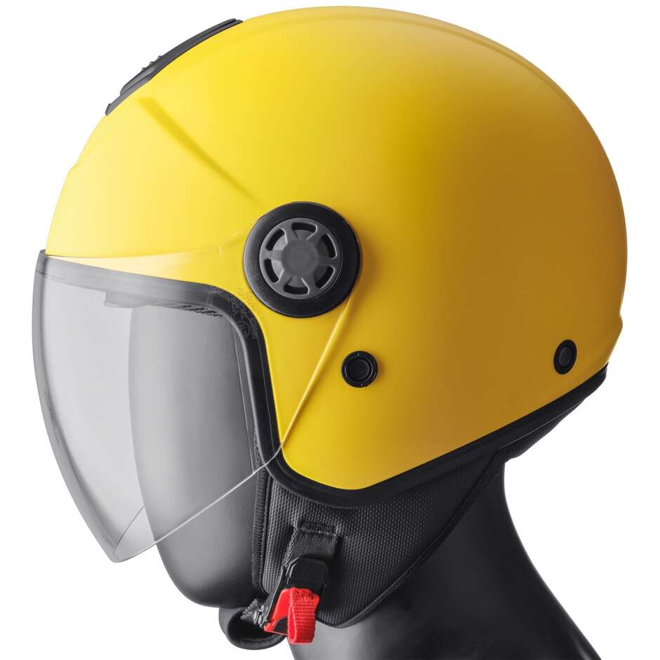 Casco Moto Jet Gms Gelato Limone