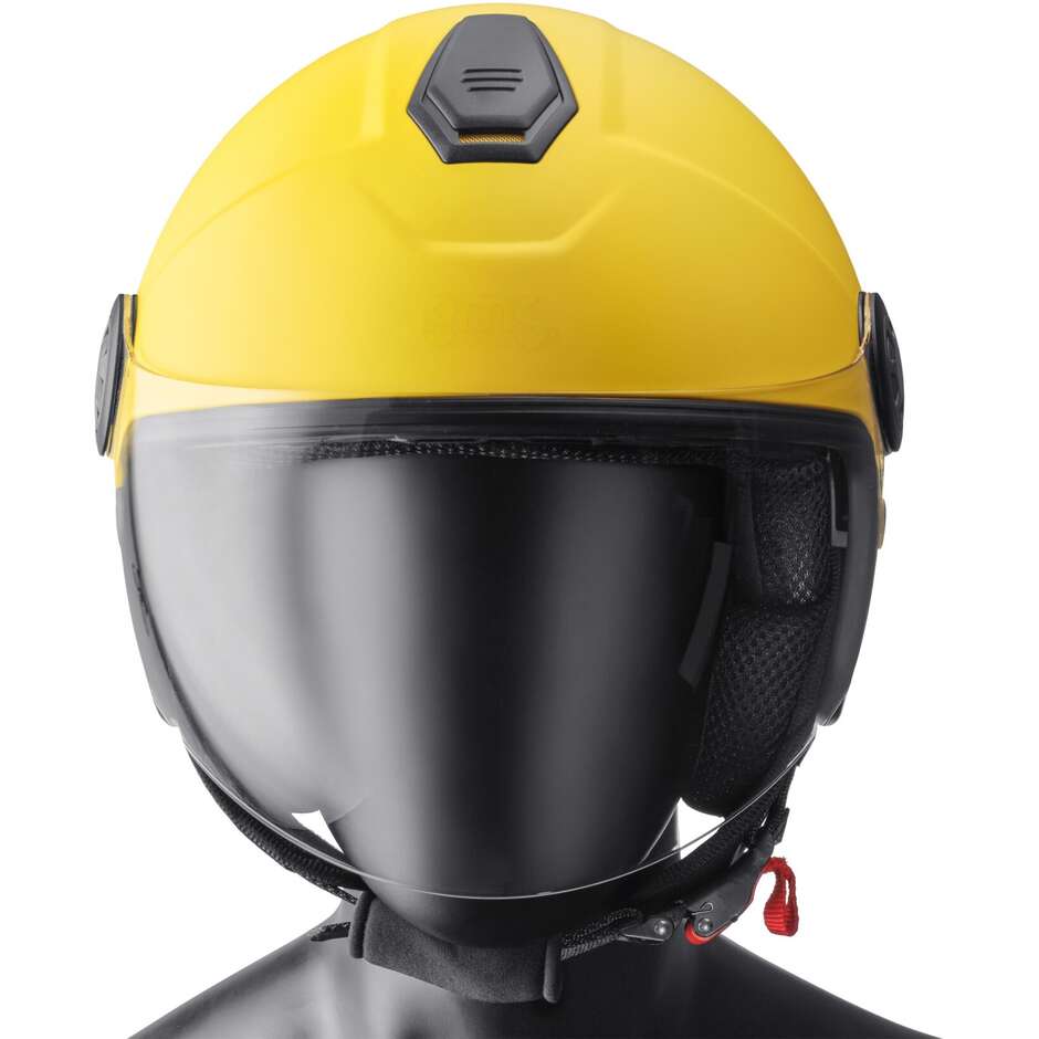 Casco Moto Jet Gms Gelato Limone
