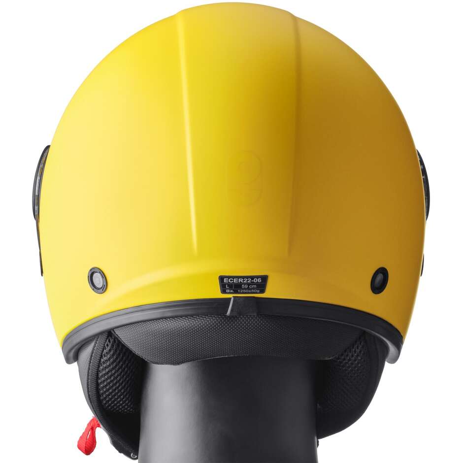 Casco Moto Jet Gms Gelato Limone