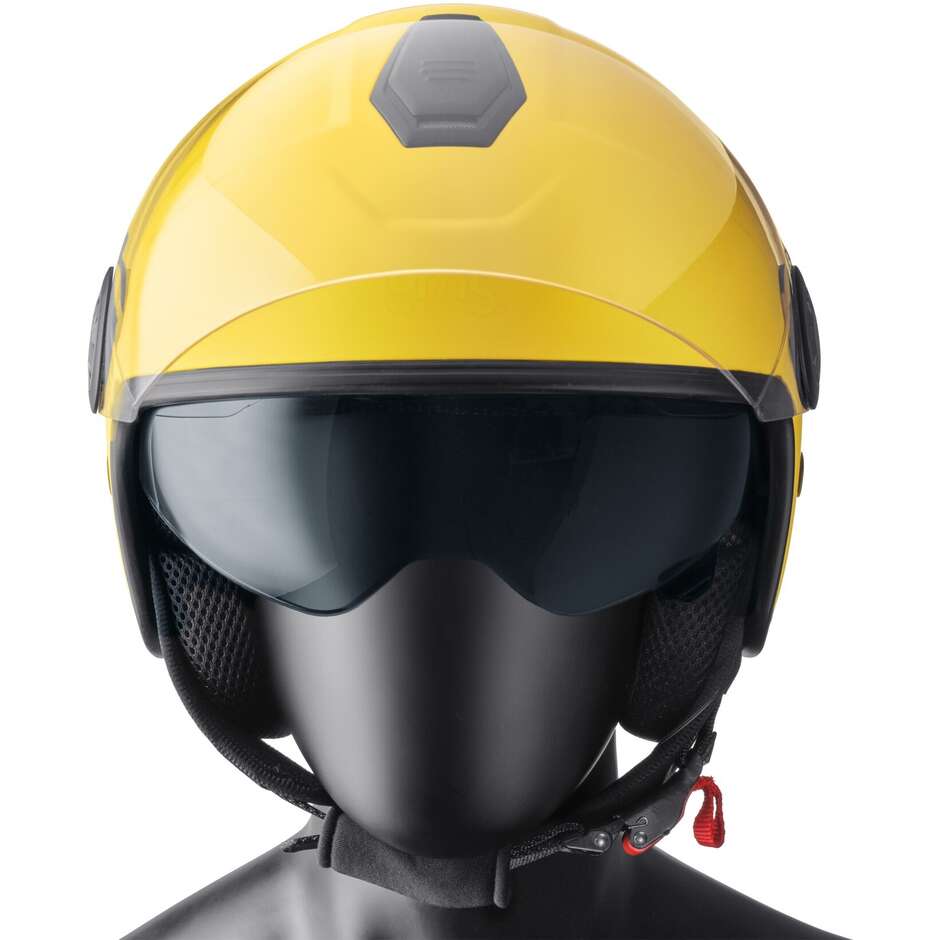 Casco Moto Jet Gms Gelato Limone