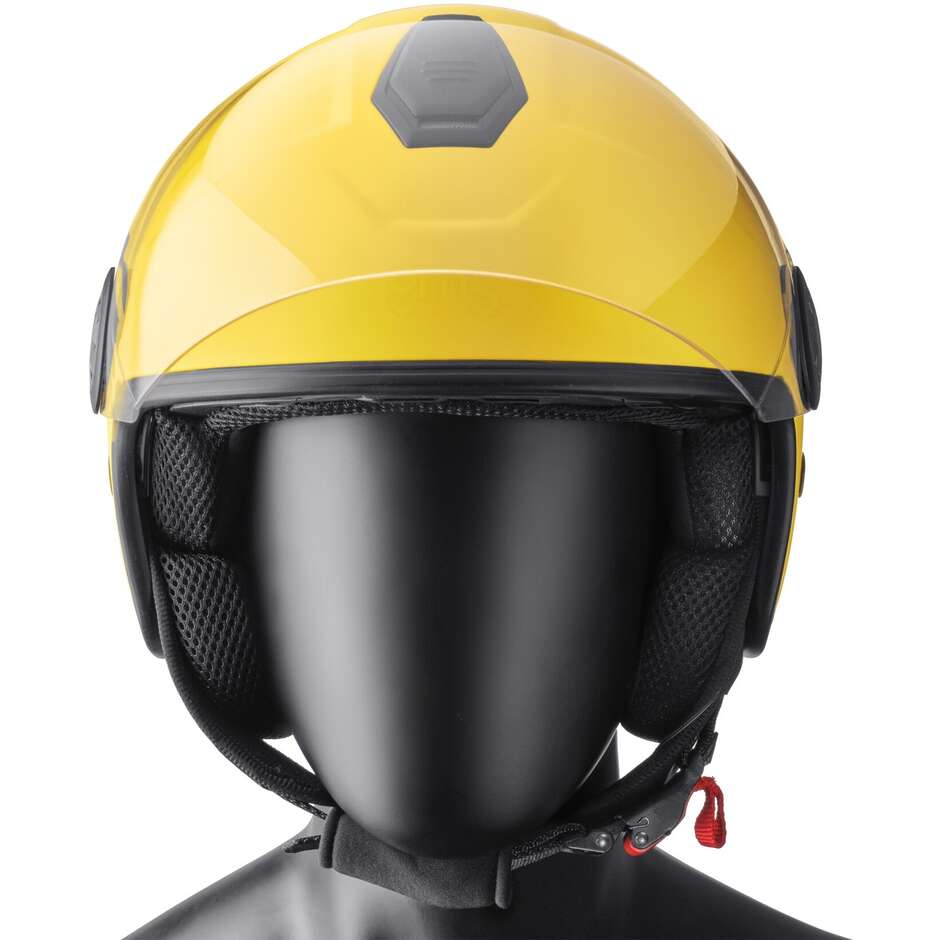 Casco Moto Jet Gms Gelato Limone