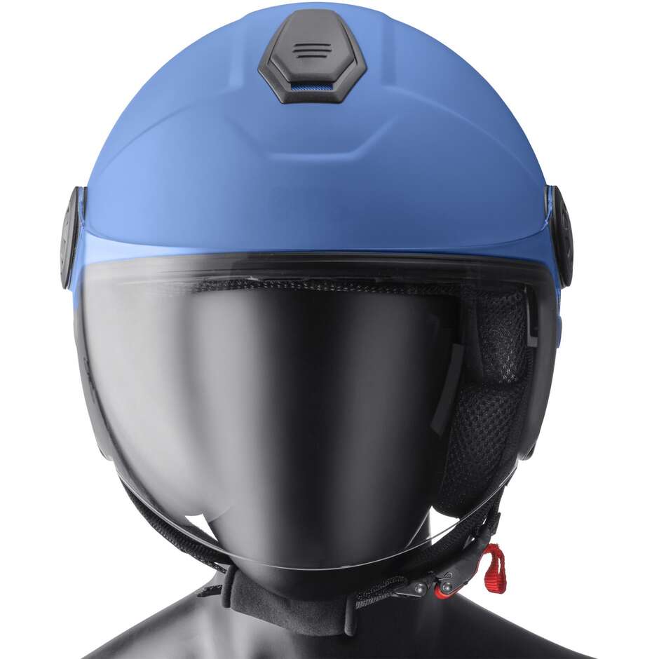 Casco Moto Jet Gms Gelato Mirtillo