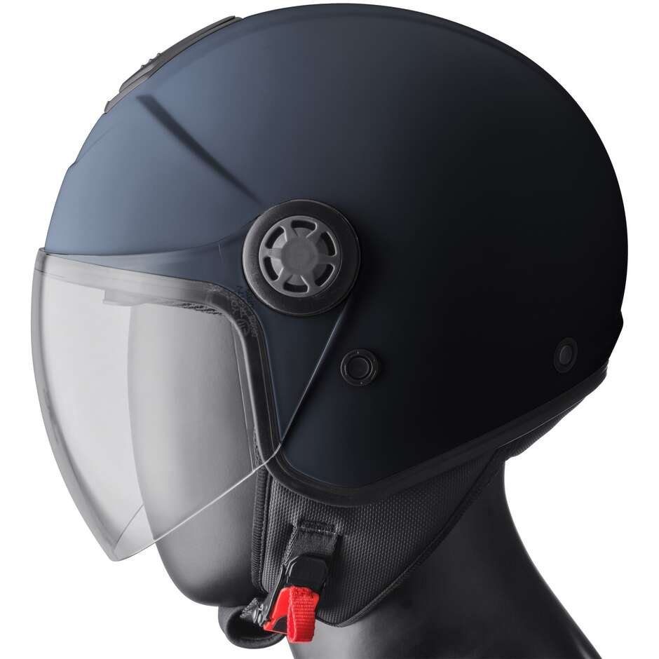 Casco Moto Jet Gms Gelato Mora