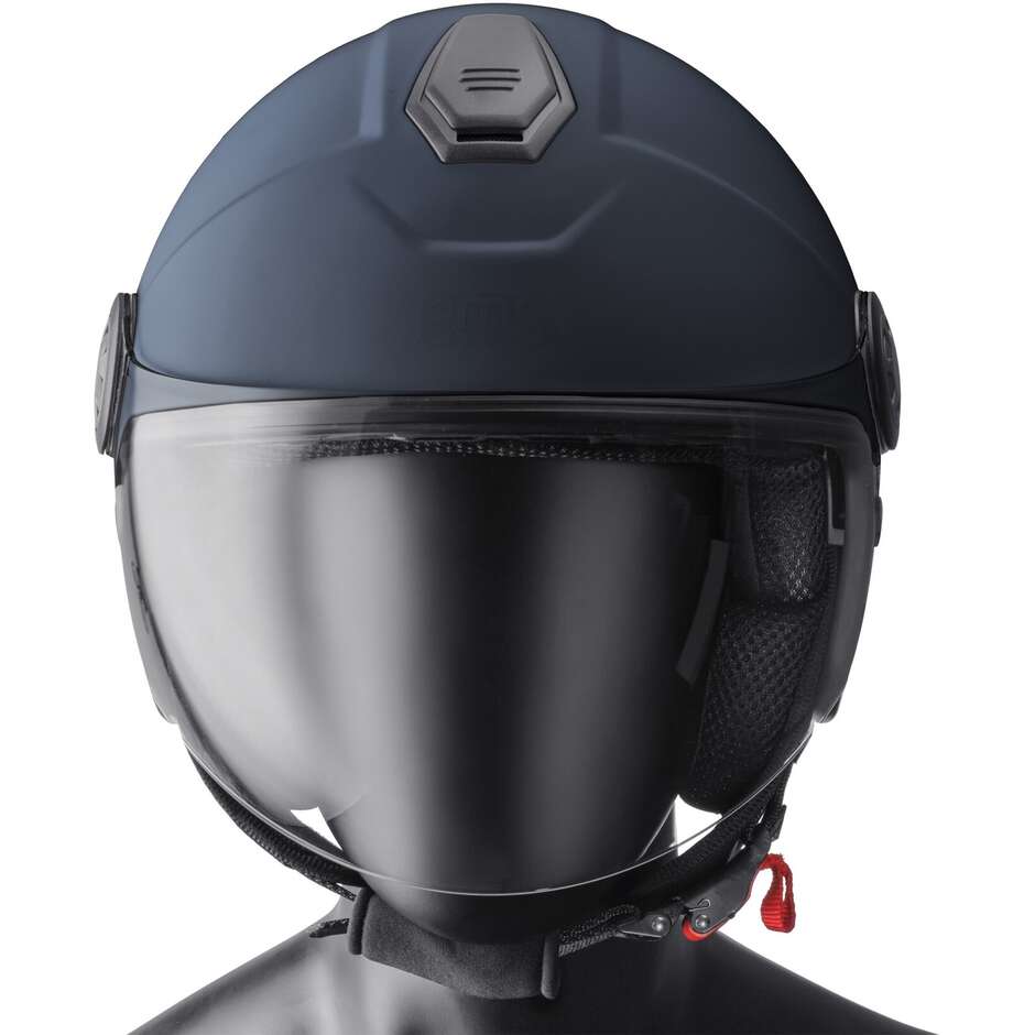 Casco Moto Jet Gms Gelato Mora