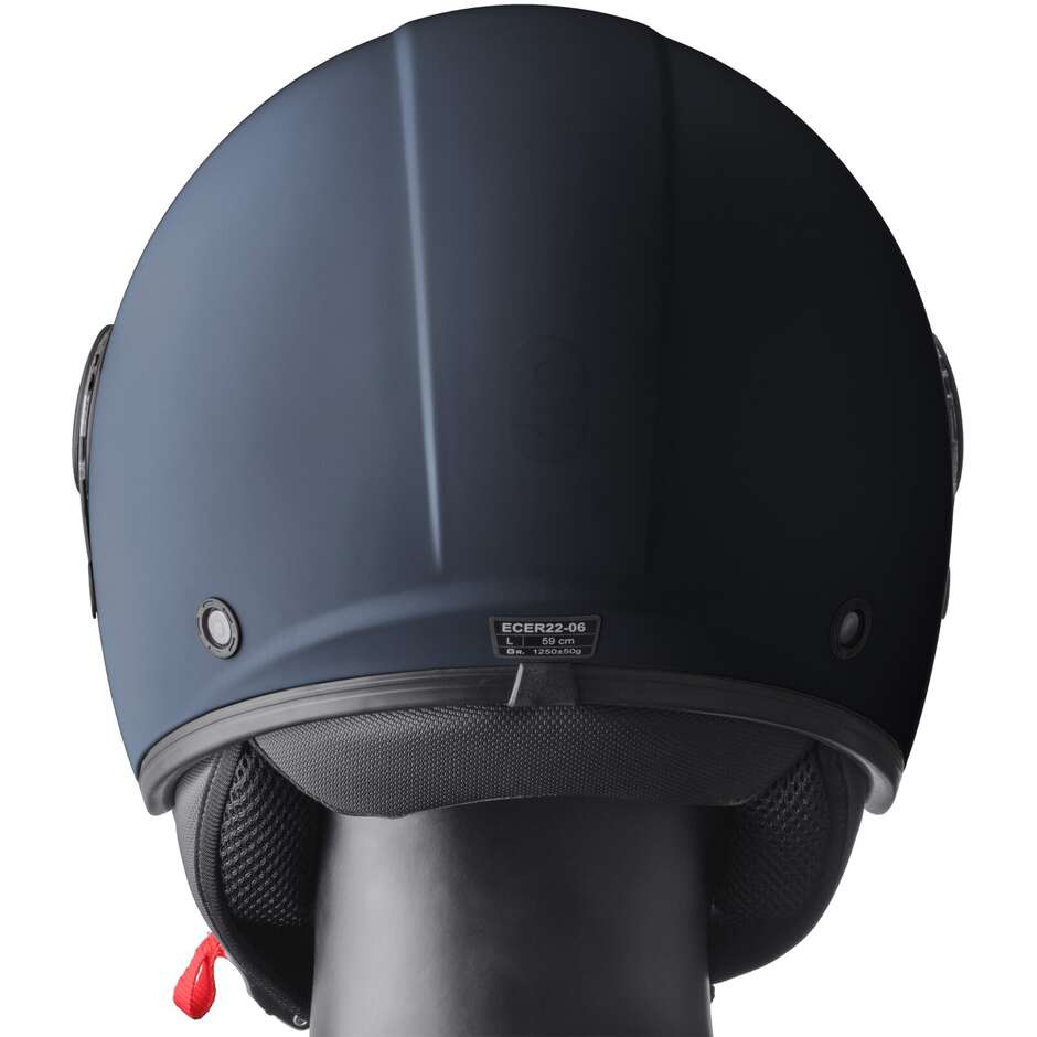 Casco Moto Jet Gms Gelato Mora