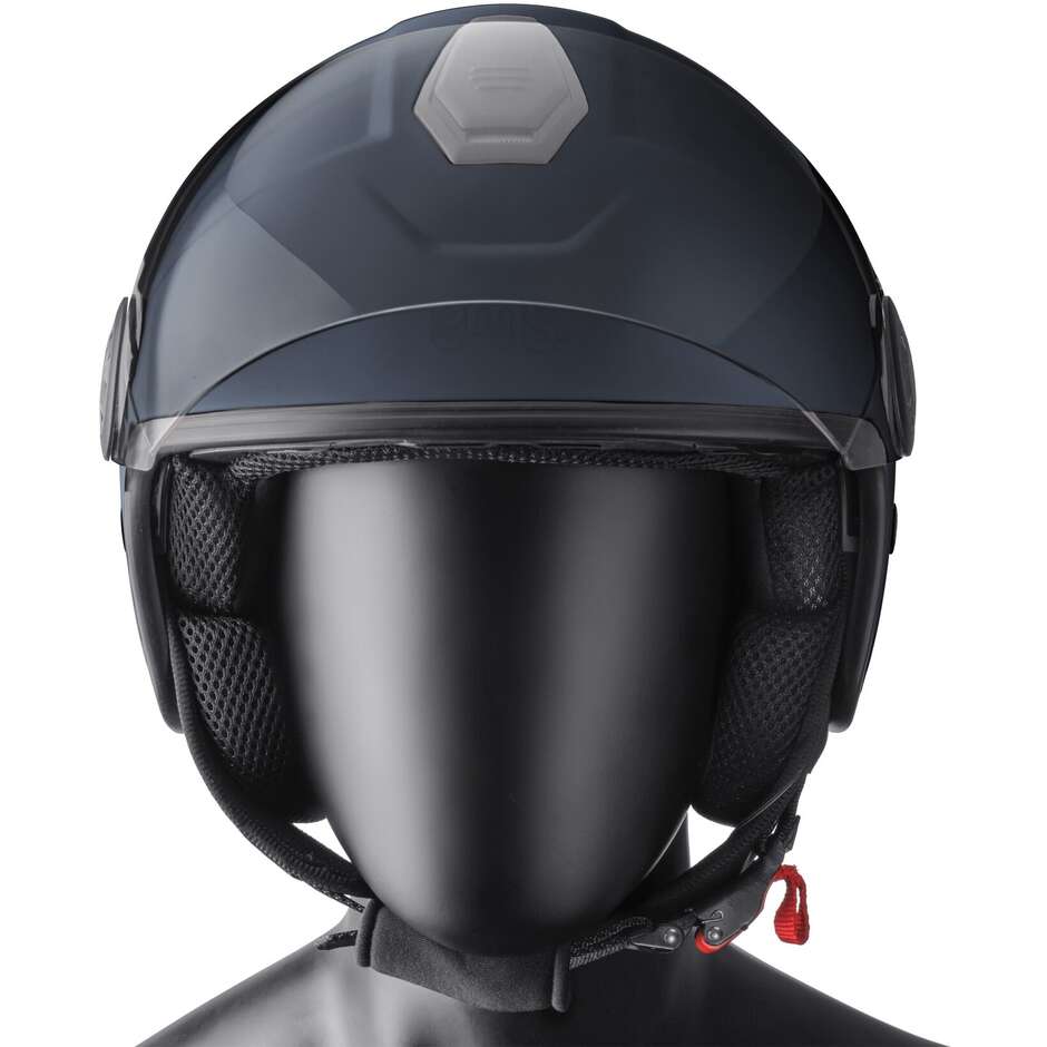 Casco Moto Jet Gms Gelato Mora