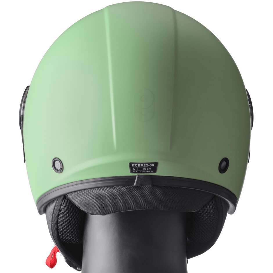 Casco Moto Jet Gms Gelato Pistacchio