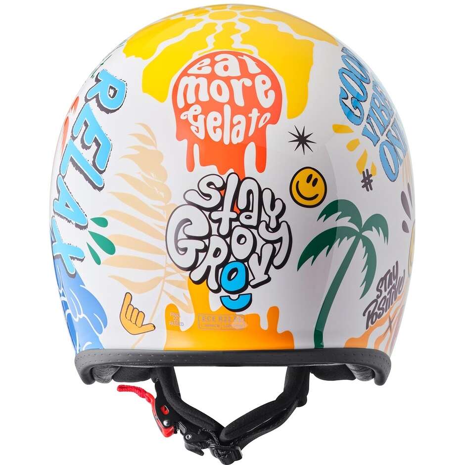 GMS Ride & Surf bianco giallo blu con vibrazioni estive