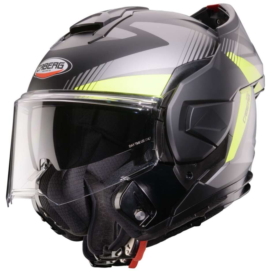 Caberg TRIP P/J Lunar matt black grey yellow fluo