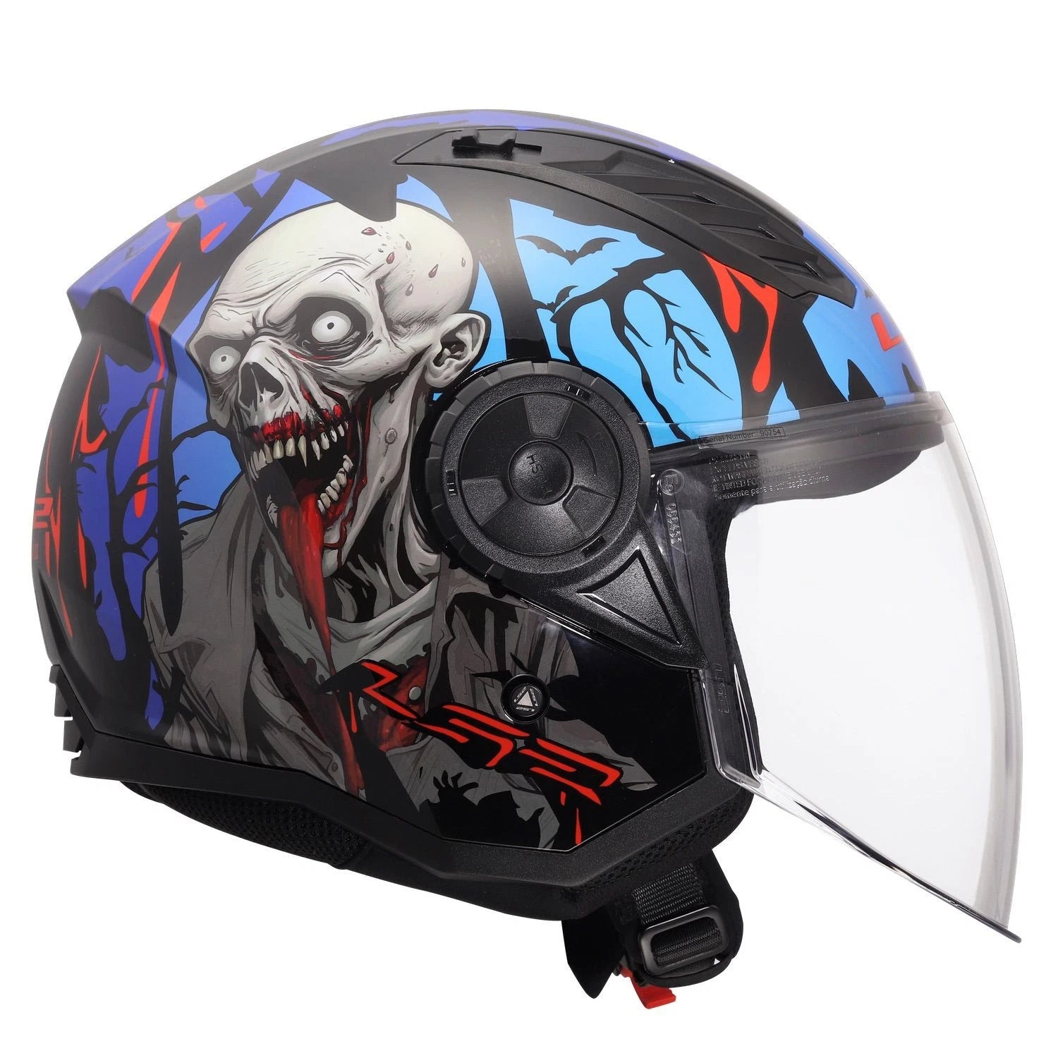 LS2 AirFlow 2-II OF616 Zombie II